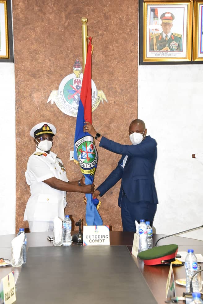 Rear Admiral Daji replaces Kadiri at Defence College