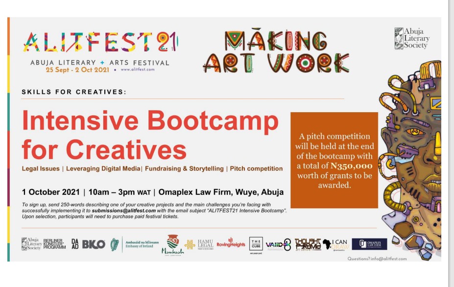 Workshops, bootcamp to cloud ALitFest21