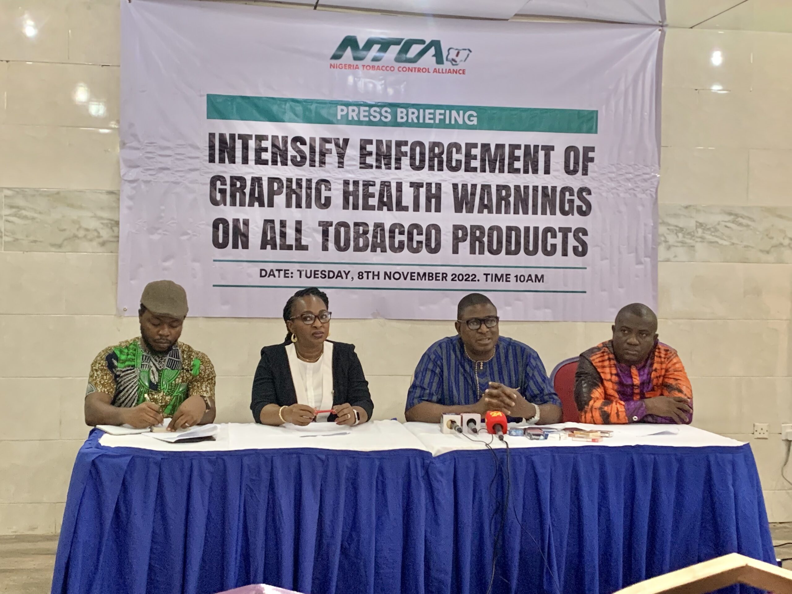 Intensify enforcement of health warnings on all tobacco products—NTCA tells FG